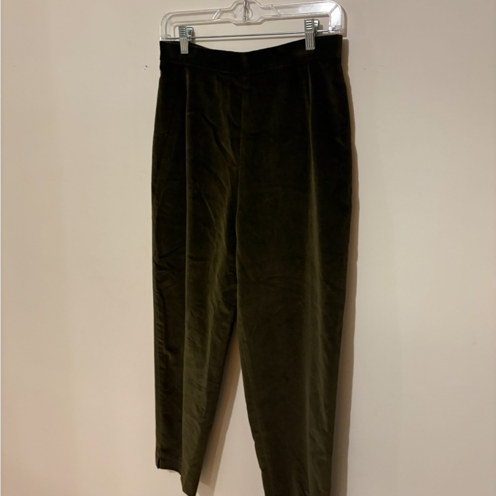 Liz Claiborne Men's Dark Olive Corduroy Pants